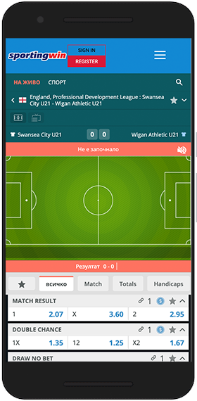 Sportingwin phone