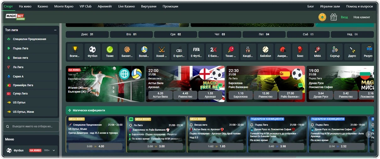 magicbet sportni zalozi